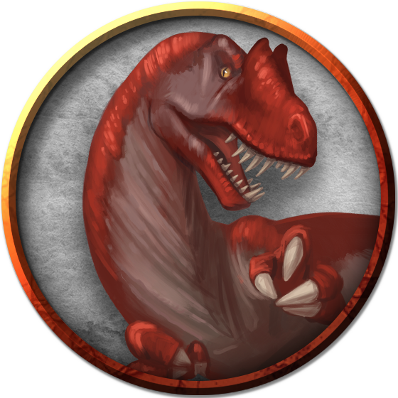 Allosaurus token