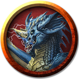 Blue Dragon Wyrmling token