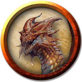 Copper Dragon Wyrmling token