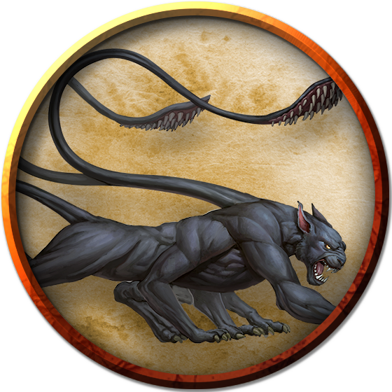 Displacer Beast token