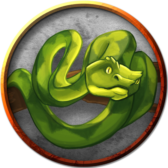 Giant Constrictor Snake token