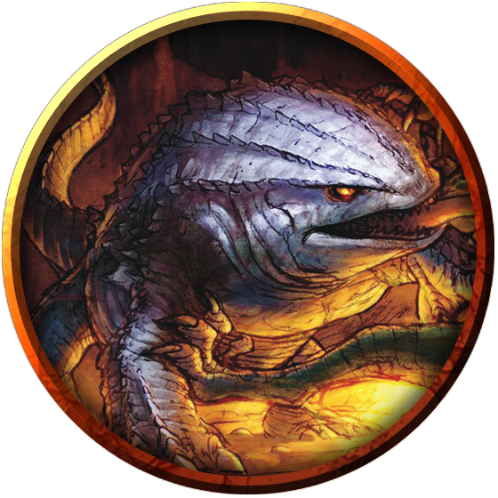 Giant Lizard token