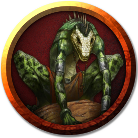 Lizardfolk Shaman token