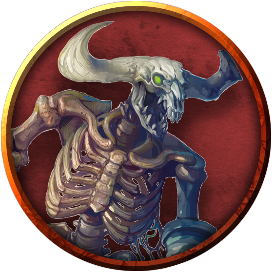 Minotaur Skeleton token