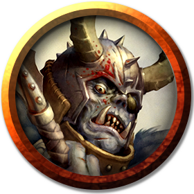 Orc Eye of Gruumsh token
