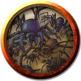Swarm of Spiders token