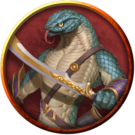 Yuan-ti Abomination token
